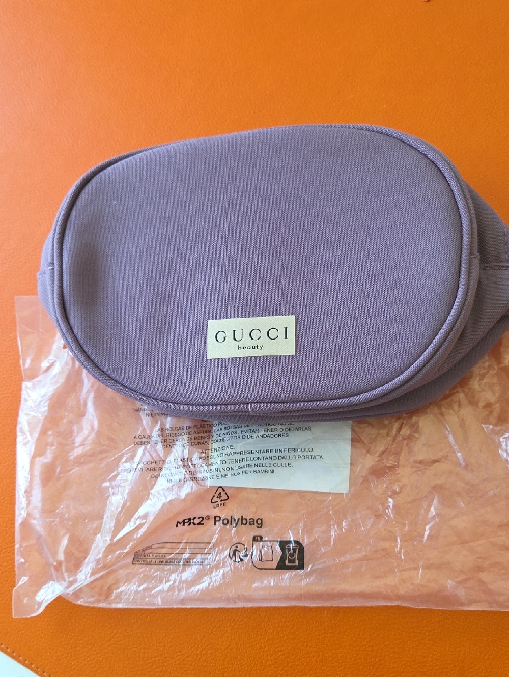 Gucci Lavender Beauty Pouch
